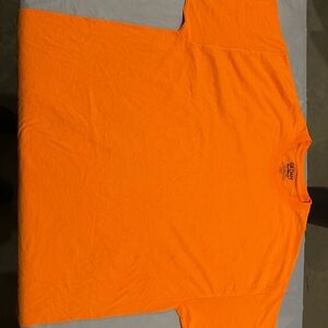 3- Gildan Men's Orange T-Shirt